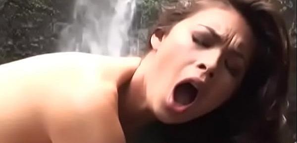  Big Boobed Oral Expert Tera Patrick Gets Pounded Next To A Waterfall!